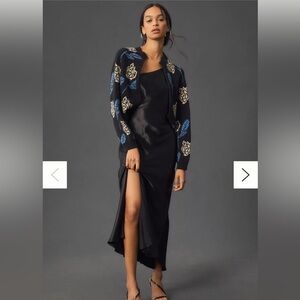 Anthropologie Maeve Printed Shrug NWOT size OS